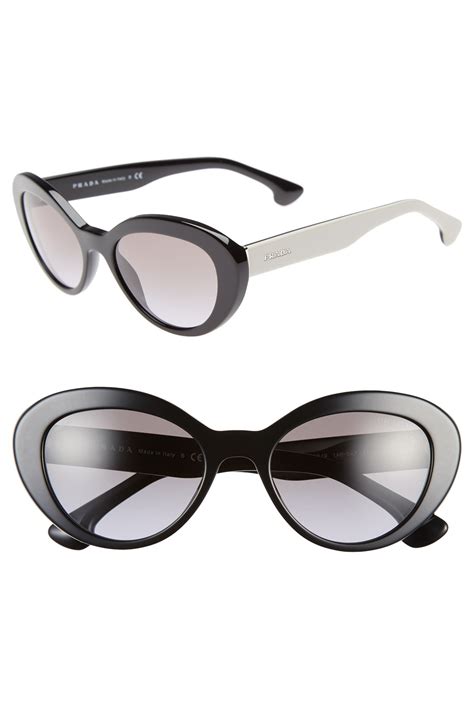 catwalk 53mm cat eye prada sunglasses|prada cat eye sunglasses polarized.